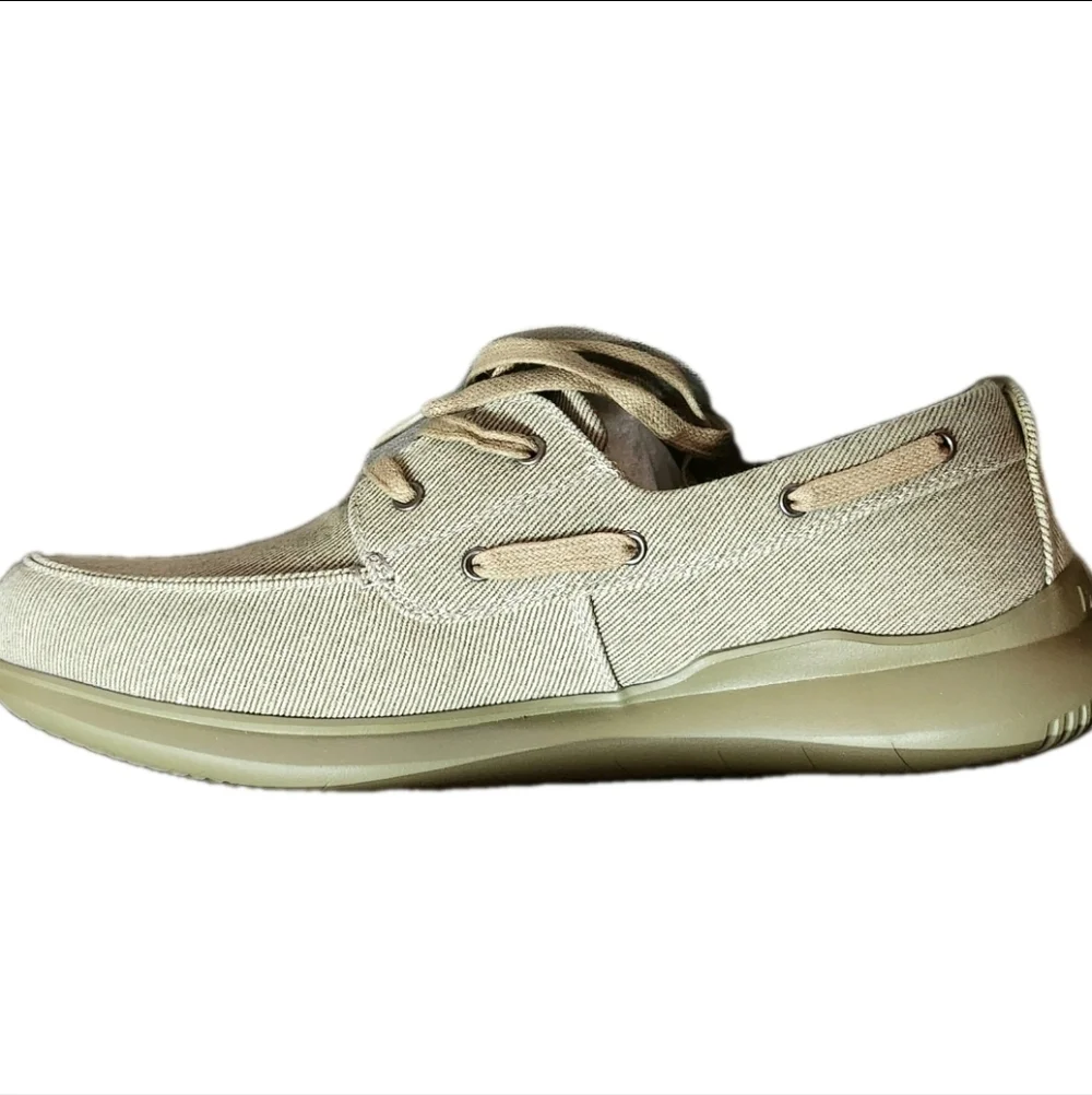 Propet Viasol Lace Men’s Size 11 Tan Casual Lace Up Shoe NIB Lightweight Comfort